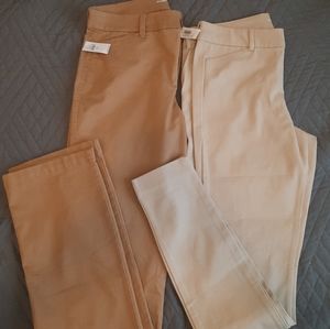 Old Navy Khaki Pants Bundle 2 Pairs NWT 10 Tall